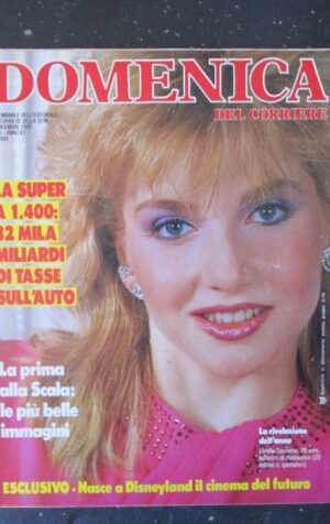 DOMENICA DEL CORRIERE 51 1985 LORELLA CUCCARINI LA NUOVA RIVELAZIONE [C57]