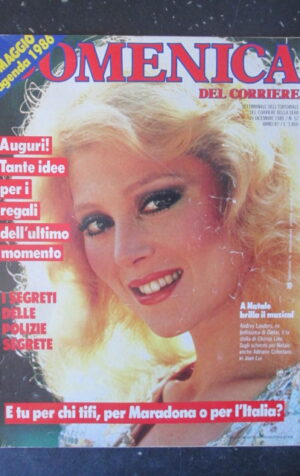 DOMENICA DEL CORRIERE 52 1985 ANDREY LANDERS ALFREDO PAPA DIEGO MARADONA [C57]