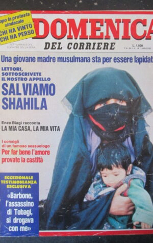 DOMENICA DEL CORRIERE 14 1984 WALTER TOBAGI ENZO BIAGI ORNELLA MUTI BOLDI [C57]