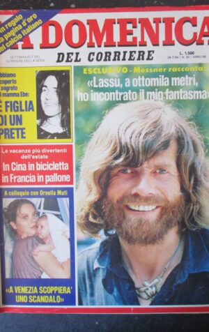 DOMENICA DEL CORRIERE 30 1984 MESSNER MAMMA EBE ORNELLA MUTI TARKOVSKI [VL9]