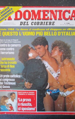 DOMENICA CORRIERE 36 1984 NASTASSJA KINSKI PETER SUTCLIFFE CINDY DUCUING [VL9]