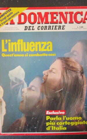 DOMENICA DEL CORRIERE 43 1984 PRINCIPESSA DIANA SPECIALE RAFFAELLA CARRA [VL9]