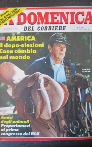 DOMENICA DEL CORRIERE 46 1984 NIKI LAUDA - SPECIALE PALIO DI SIENA ACETO [VL9]