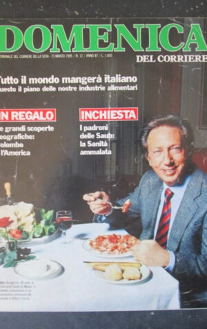 DOMENICA CORRIERE 12 1985 MIKE BONGIORNO BEPPE PIRODDI ALTOBELLI HATELEY [VL9]