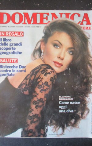DOMENICA CORRIERE 13 1985 ELEONORA BRIGLIADORI VERONA CAMPIONE ALIDA CHELLI [VL9