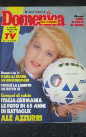 DOMENICA DEL CORRIERE 25 1988 MAGALLI BONCOMPAGNI HEATHER PARISI [C54]