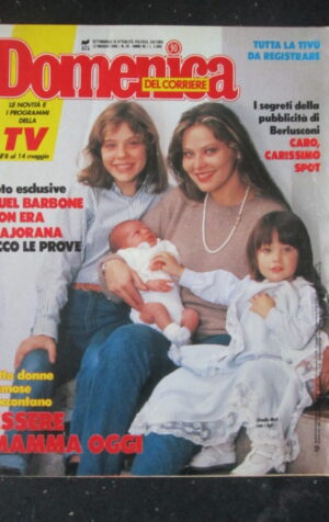DOMENICA DEL CORRIERE 20 1988 ORNELLA MUTI LIZ TAYLOR STING [C54]