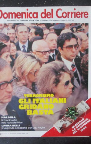 DOMENICA CORRIERE 7 1979 MALDERA LAURA BELLI UGO PAGLIAI PUPELLA MAGGIO [VL10]