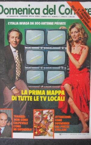 DOMENICA DEL CORRIERE 11 1979 ANNAMARIA RIZZOLI MANUELA KUSTERMANN [VL10]