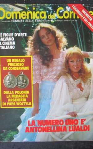 DOMENICA CORRIERE 24 1979 STREHLER BARBRA STREISAND ANTONELLINA LUALDI [VL10]