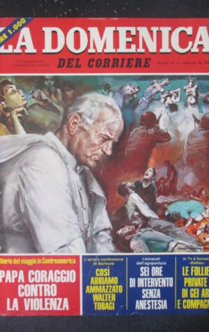 DOMENICA DEL CORRIERE 12 1983 BRIGITTE BARDOT DALLAS WALTER TOBAGI [VL11]