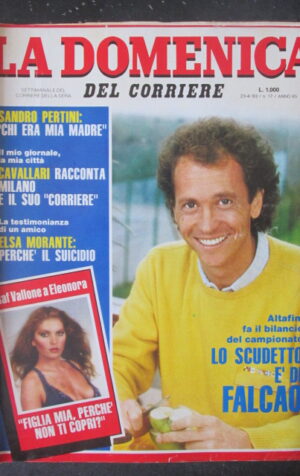 DOMENICA CORRIERE 18 1983 MERYL STREEP DINO ZOFF BUTICCHI JESSICA LANGE [VL11]