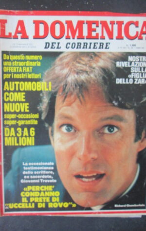 DOMENICA CORRIERE 49 1983 RICHARD CHAMBERLAIN DOSSIER FIGLIA DELLO ZAR [VL11]