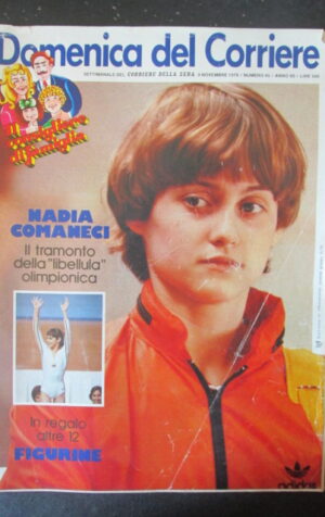 DOMENICA CORRIERE 45 1978 NADIA COMANECI SYLVIA CADUFF ROMEO ANCONETANI [C25D-1]