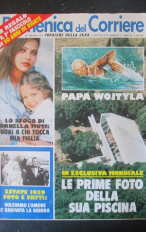 DOMENICA CORRIERE 33 1979 CASSIUS CLAY ORNELLA MUTI ELEONORA VALLONE [C25D-1]