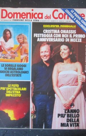 DOMENICA CORRIERE 34 1979 ONASSIS SUSAN ANTON SINDONA RICKY SCHROEDER [C25D-1]