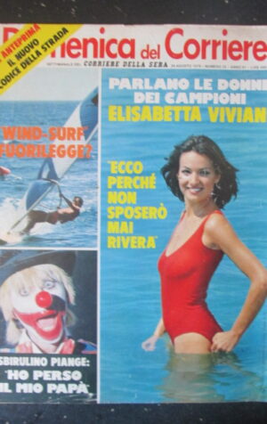 DOMENICA CORRIERE 35 1979 ELISABET VIVIANI ALBA PARIETTI HEATHER PARISI [C25D-1]