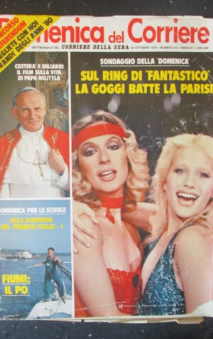 DOMENICA CORRIERE 43 1979 HEATHER PARISI LORETTA GOGGI IVANA MONTI [C25D-1]