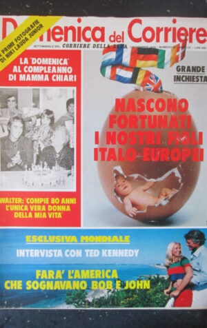DOMENICA CORRIERE 45 1979 WALTER CHIARI MINNIE MINOPRIO VIVIAN VOIRNET [C25D-1]