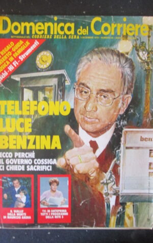 DOMENICA CORRIERE 49 1979 MAURIZIO ARENA FABRIZIO DE ANDRE DORI GHEZZI [C25D-1]