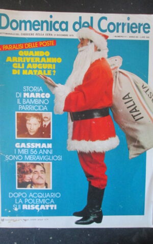DOMENICA CORRIERE 51 1978 GASSMAN MIA FARROW GIANCARLO ANTOGNONI [C25D-1]