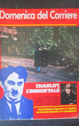 DOMENICA CORRIERE 2 1978 SPECIALE MORTE DI CHARLIE CHAPLIN ANITA EKBERG [C25D-1]