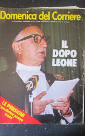 DOMENICA CORRIERE 26 1978 MAURO CARASSALE GIORGIO CAVALLO CARLO MAURI [C25D-1]