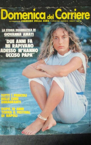 DOMENICA CORRIERE 28 1980 STORIA GIOVANNA AMATI PAOLA TEDESCO CABRINI [C25D-2]