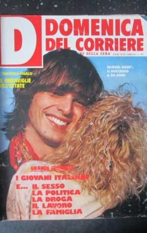 DOMENICA CORRIERE 32 1980 MIGUEL BOSE SCANDALO CALCIO CATHERINE DENEUVE [C25D-2]