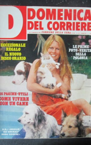 DOMENICA CORRIERE 36 1980 BRIGI BARDOT HEATHER PARISI DONATELLA RETTORE [C25D-2]