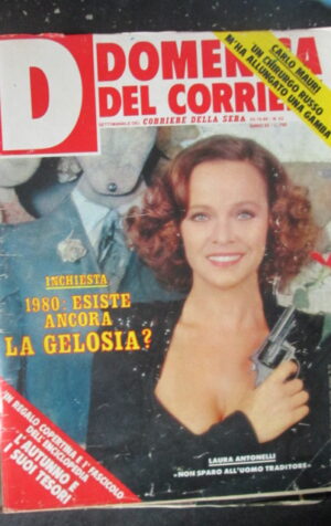 DOMENICA CORRIERE 43 1980 LAURA ANTONELLI MAR GIOVANNA ELMI LARA WENDEL [C25D-2]