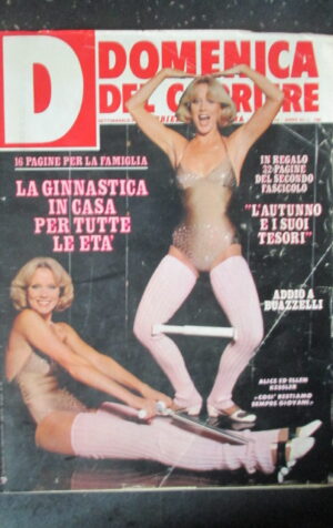 DOMENICA CORRIERE 44 1980 KESSLER MONICA VITTI DIDIER PIRONI BUAZZELLI [C25D-2]