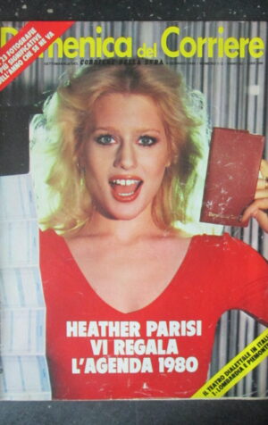 DOMENICA CORRIERE 1-2 1980 HEATHER PARISI FAUSTO COPPI TEATRO DIALETTALE [C25D-2