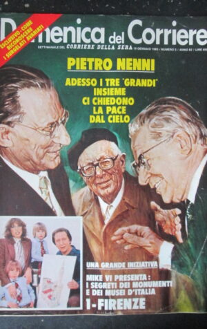 DOMENICA CORRIERE 3 1980 TEATRO DIALETTALE ITALIANO - FRANCESCO MESSINA [C25D-2]