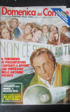 DOMENICA CORRIERE 4 1980 AFGHANISTAN TEATRO DIALETTALE ITALIANO MEROLA [C25D-2]