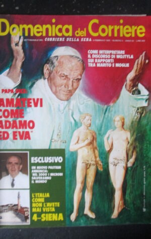 DOMENICA CORRIERE 6 1980 INSERTO SU SIENA - LORENZO ZANON CIRCO TOGNI [C25D-2]