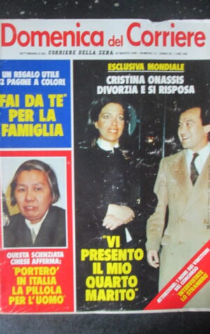 DOMENICA CORRIERE 13 1980 OLIMPIA CARLISI KESSLER CRISTINA ONASSIS  [C25D-2]