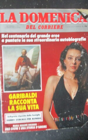 DOMENICA CORRIERE 27 1981 MARIA ROSARIA OMAGGIO SYLVIE VARTAN  [C25D-2]