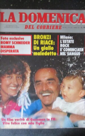 DOMENICA CORRIERE 29 1981 GASSMAN ROMY SCHNEIDER MARIANGELA MELATO [C25D-2]
