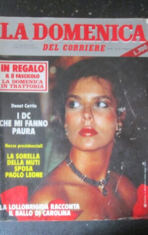 DOMENICA CORRIERE 34 1981 CAROLINA MONACO NIKKA COSTA DONATELLA RETTORE [C25D-2]