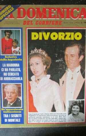 DOMENICA CORRIERE 39 1981 MONTALE LADY DIANA MARADONA BRANDUARDI [C25D-2]