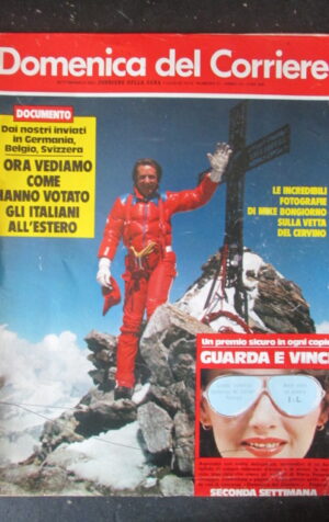 DOMENICA CORRIERE 27 1976 MIKE BONGIORNO UMBERTO DI SAVOIA MARISA BERENSON [AS8]