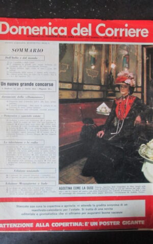 DOMENICA CORRIERE 29 1976 AGOSTINA BELLI DALILA DI LAZZARO LISA GASTONI [AS8]