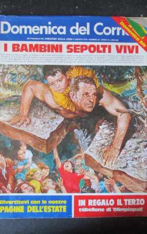 DOMENICA CORRIERE 32 1976 KORNELIA ENDER MARIA ROSARIA OMAGGIO LIZ TAYLOR [AS8]