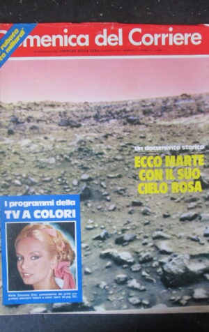 DOMENICA CORRIERE 33 1976 MARIA GIOVANNA ELMI DONATELLA COLASANTI [AS8]