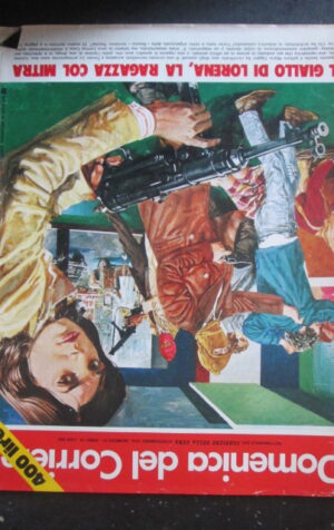 DOMENICA CORRIERE 47 1976 FOTO SQUADRE LAZIO VICENZA LECCE GENOA ASCOLI [AS8]