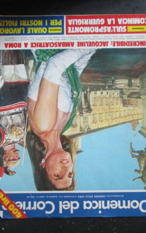 DOMENICA CORRIERE 48 1976 JACQUELINE KENNEDY ERICA JONG DANIELA GOGGI [AS8]