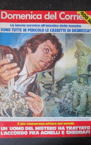 DOMENICA CORRIERE 51 1976 AGNELLI GHEDDAFI MELATO PATRICIA HEARST [AS8]