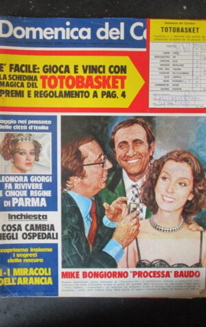 DOMENICA CORRIERE 4 1976 ELEONORA GIORGI MIKE BONGIORNO ORNELLA VANONI [AS8]