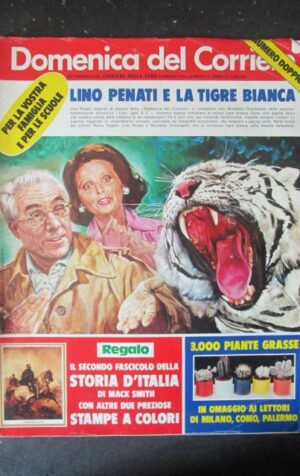 DOMENICA CORRIERE 13 1976 LINO PENATI MATILDE CICCIA MACK SMITH [AS8]